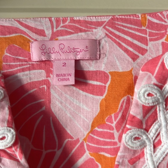 Lilly Pulitzer andover dress size 2 - Picture 2 of 3